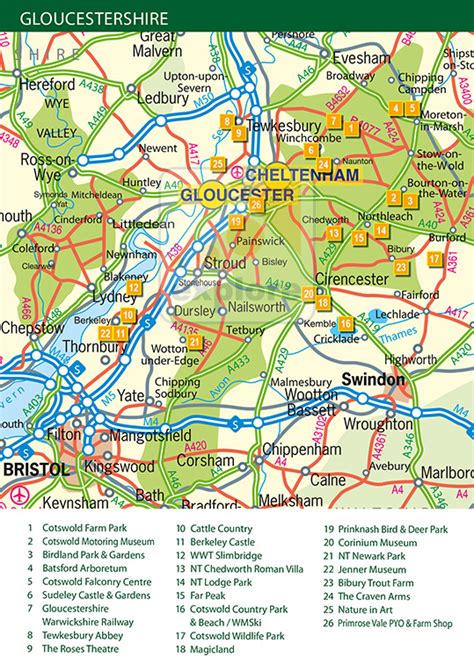 towns in gloucestershire by population|List of places in Gloucestershire .